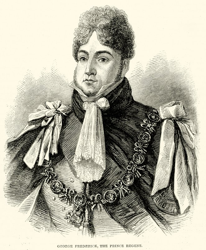 George Frederick, the Prince Regent by English School