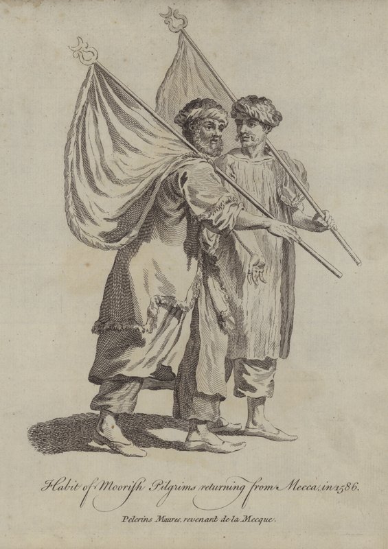 Habit of Moorish Pilgrims Returning from Mecca in 1586 by English School