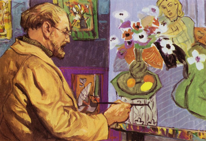 Henri Matisse Painting by English School