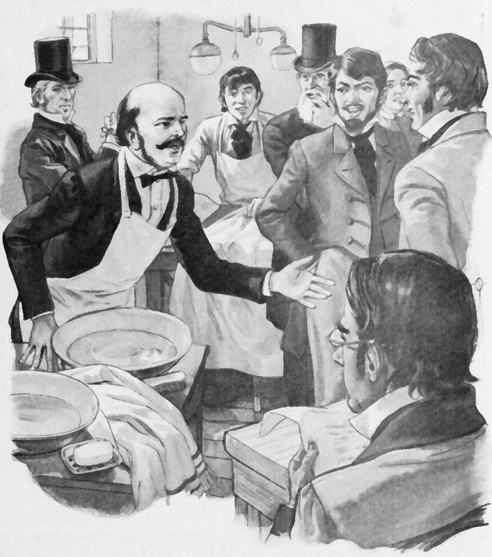 Ignaz Semmelweis by English School