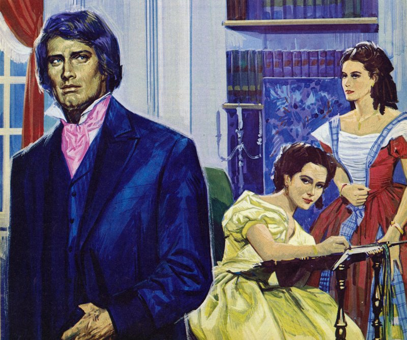 Illustration for Wuthering Heights by English School