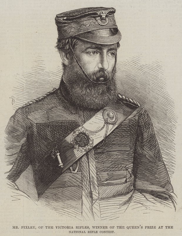 Mr Pixley, of the Victoria Rifles, Winner of the Queen
