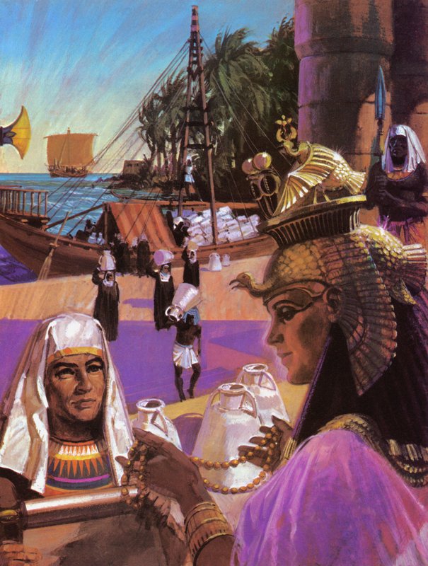 Nehsi, the Pioneer Explorer of Ancient Egypt by English School
