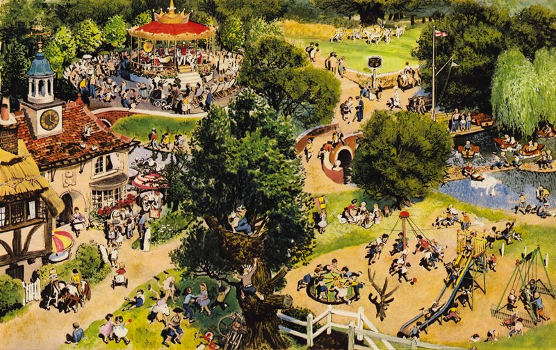 Park, England, 1960s by English School