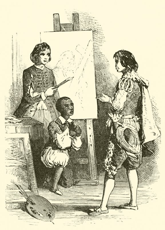 Sebastian Gomez, summoned before Murillo by English School