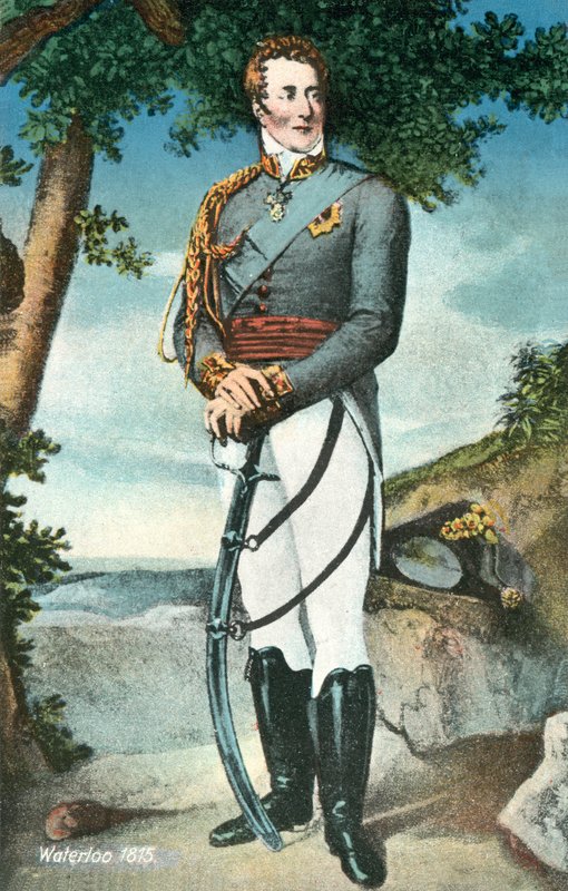 The Duke Of Wellington, Battle Of Waterloo, 1815 by English School