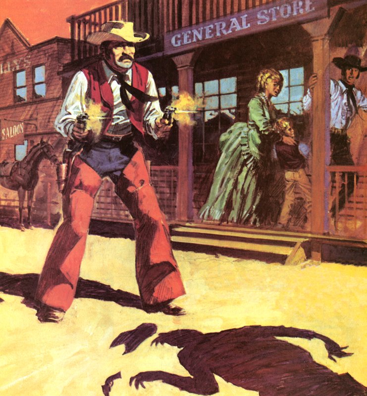 The Law of The Gun, The Wild West by English School