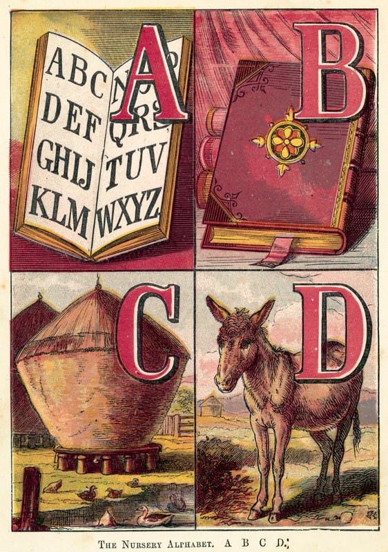 The Nursery Alphabet, A, B, C, D by English School