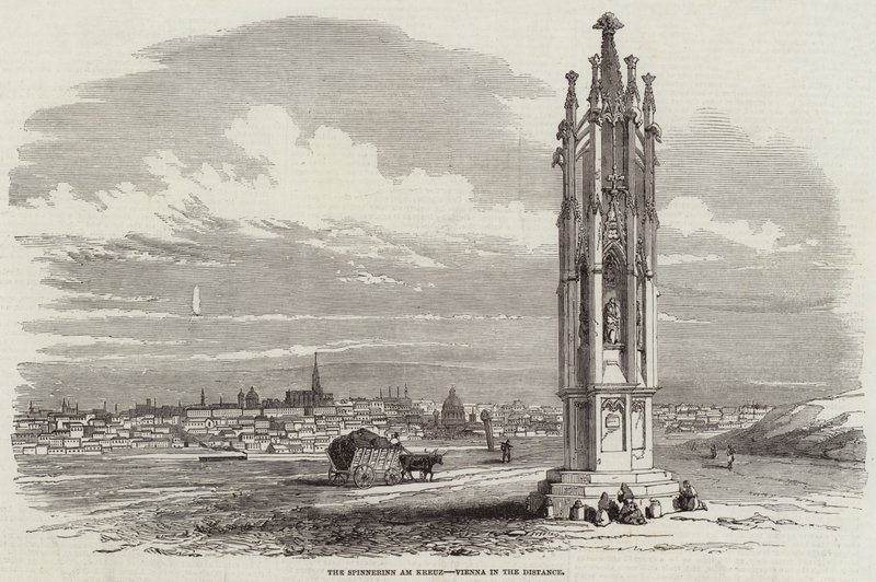 The Spinnerinn am Kreuz, Vienna in the Distance by English School