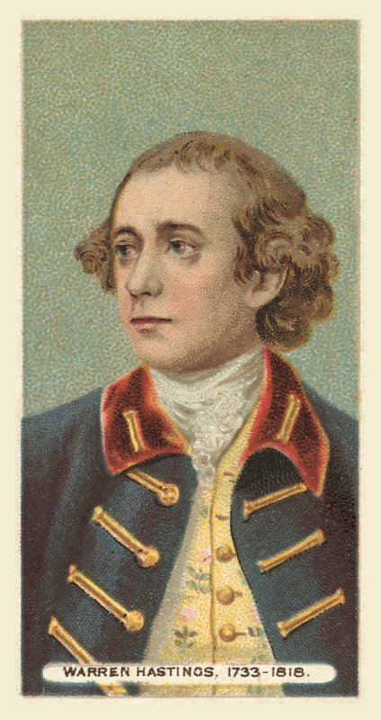 Warren Hastings, 1733-1818 by English School