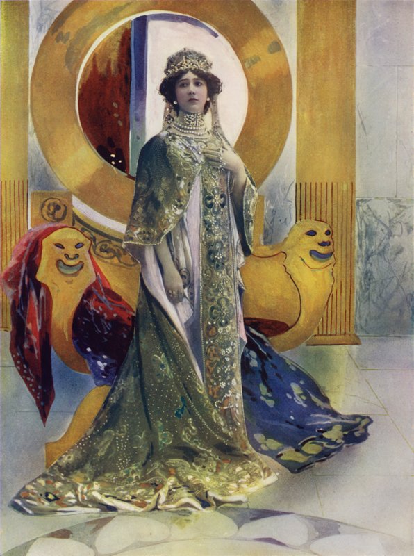Madame Otero in The Empress by English Photographer