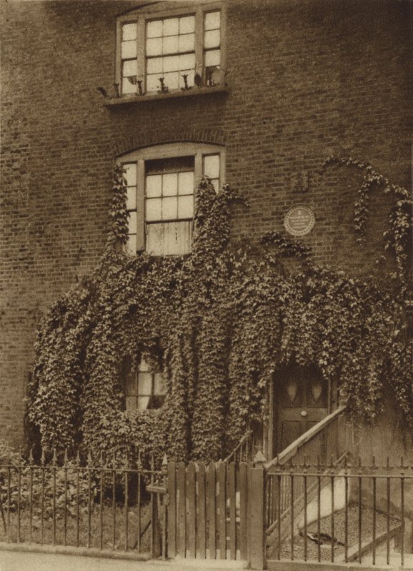 23 Hercules Road, Lambeth, home of William Blake from 1793 to 1796 by English Photographer