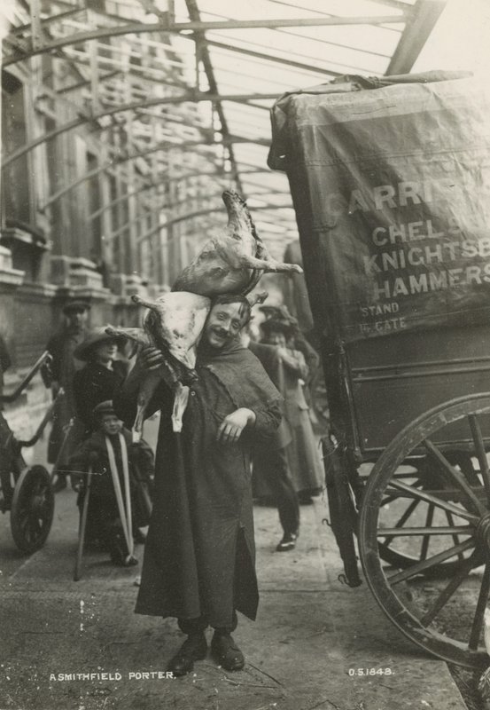 A Smithfield Porter by English Photographer