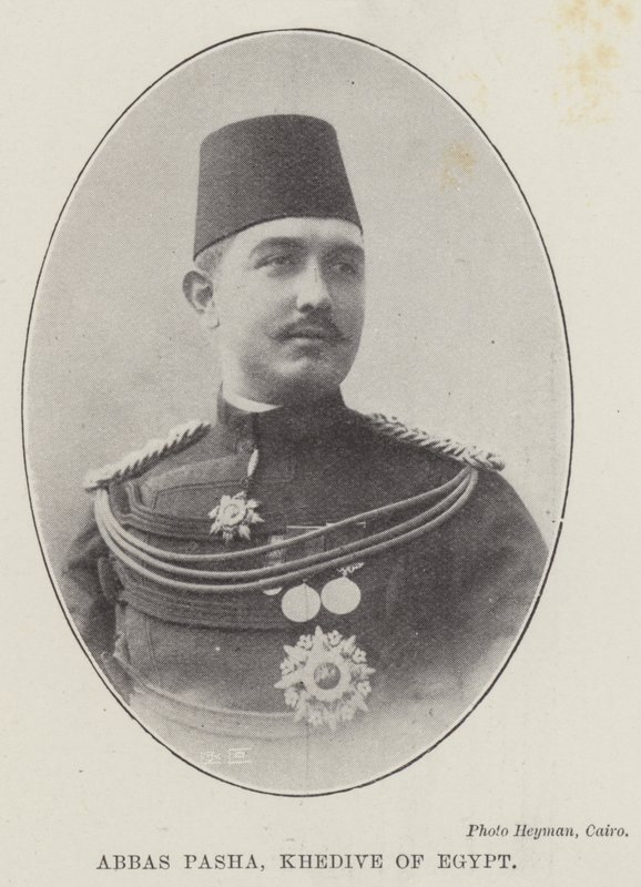Abbas Pasha, Khedive of Egypt by English Photographer