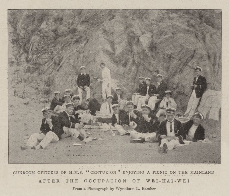 After the Occupation of Wei-Hai-Wei by English Photographer