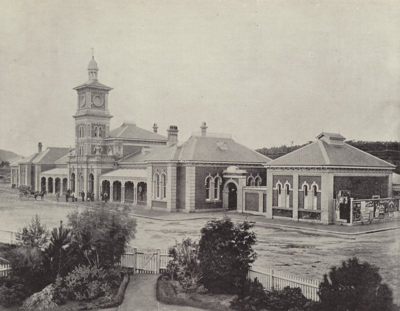 Albury Railway Station by English Photographer