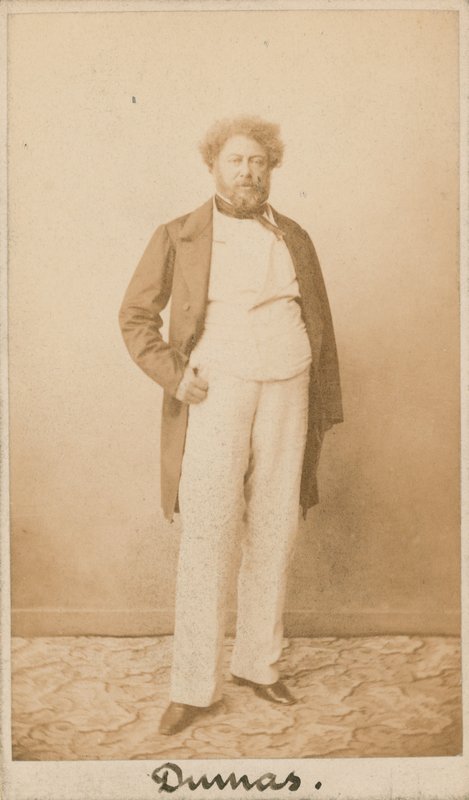 Alexandre Dumas by English Photographer