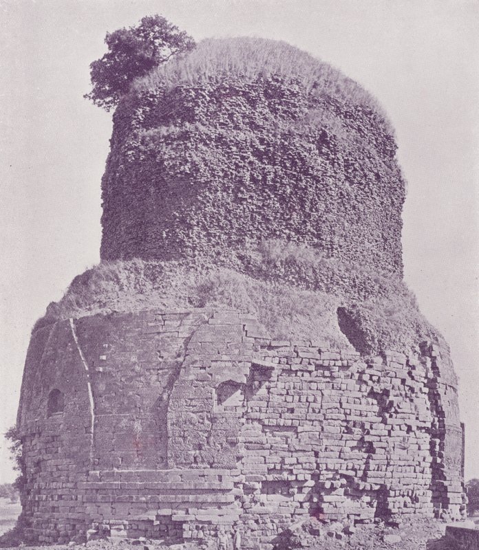 Ancient Buddhist Tower, Sarnath, Varanasi by English Photographer
