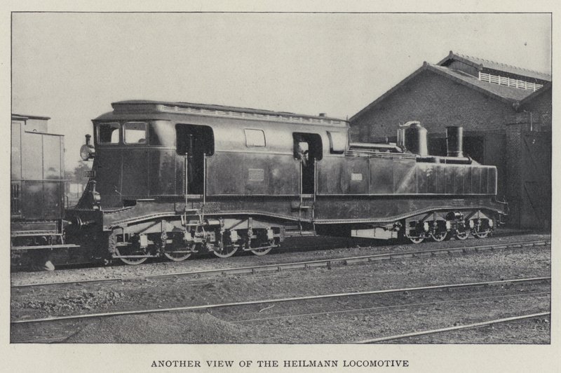 Another View of the Heilmann Locomotive by English Photographer