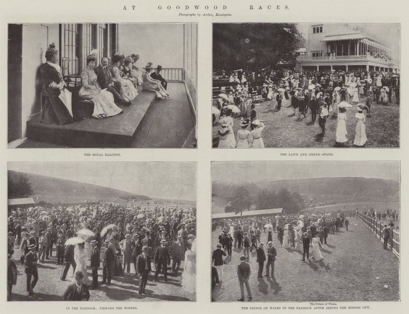 At Goodwood Races by English Photographer