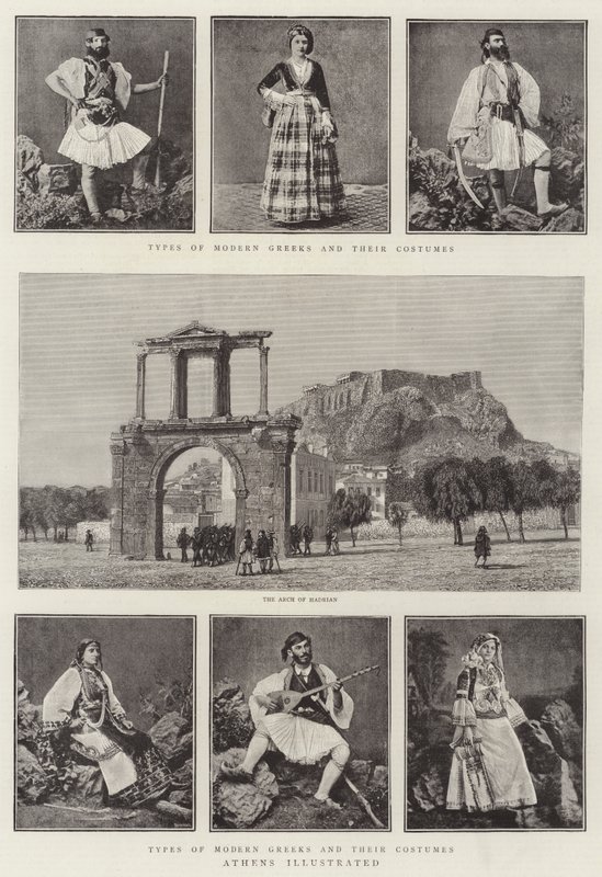 Athens Illustrated by English Photographer