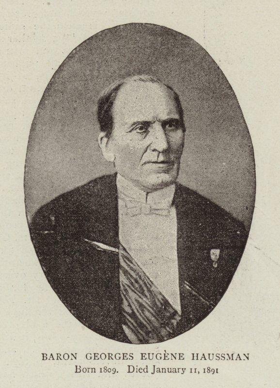 Baron Georges Eugene Haussman by English Photographer