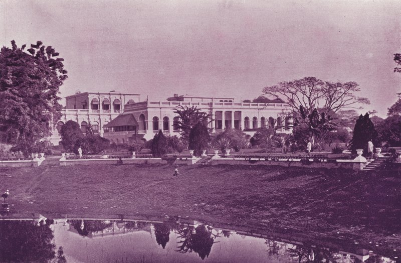 Belvedere, Residence of the Lieutenant-Governor of Bengal by English Photographer