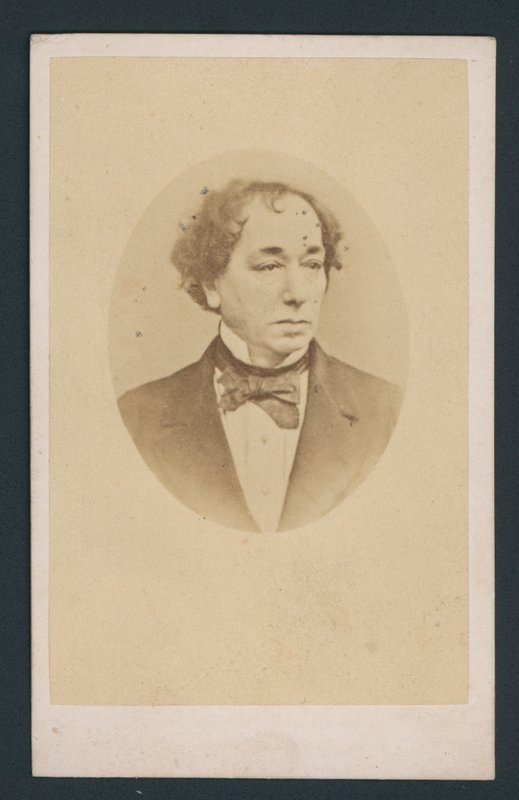 Benjamin Disraeli by English Photographer