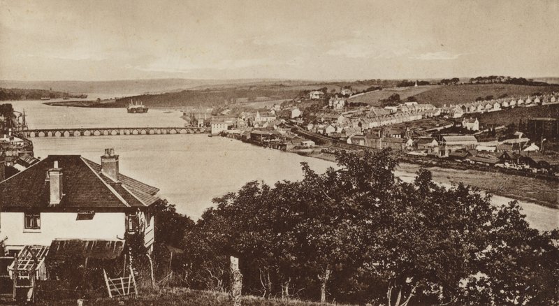 Bideford from Upcott, Looking North by English Photographer