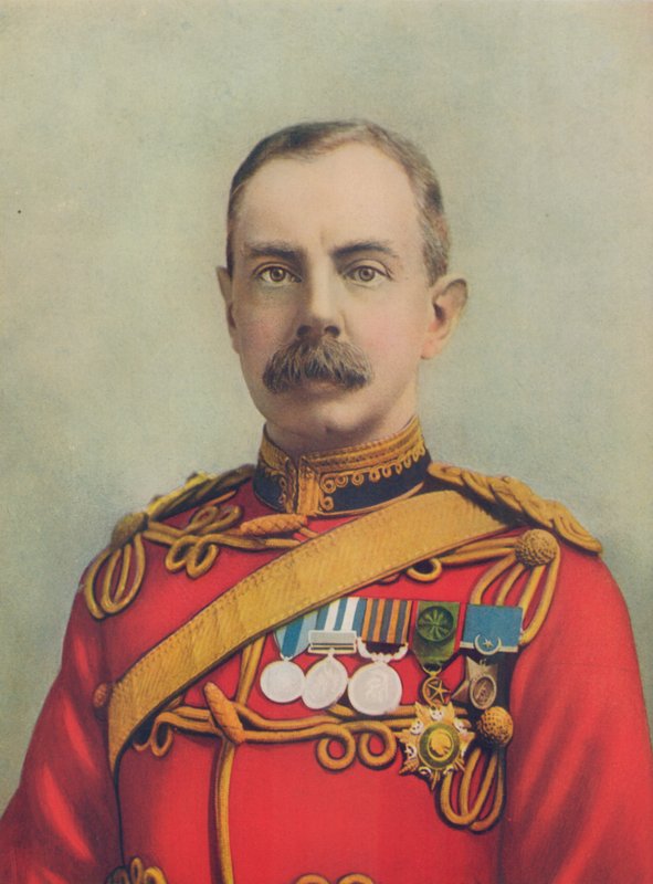 Brevet Lieutenant-Colonel H. C. O. Plumer Commanding at Tull, Rhodesia by English Photographer