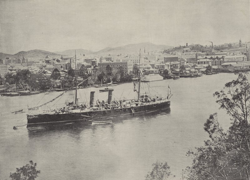 Brisbane, the Capital City of Queensland by English Photographer