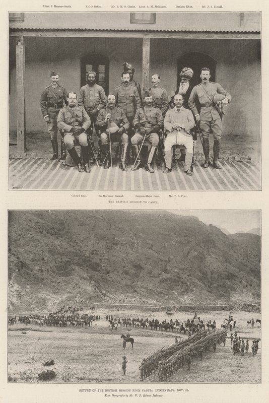 British Mission to Cabul by English Photographer