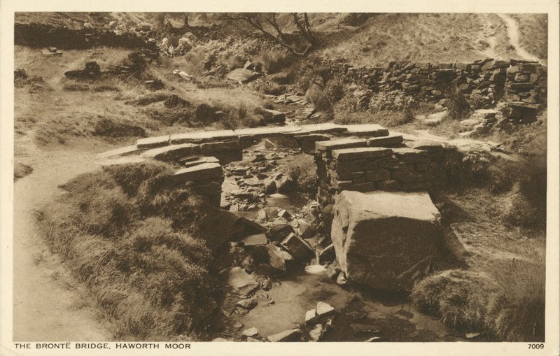 Bronte Bridge, Haworth Moor, Yorkshire by English Photographer