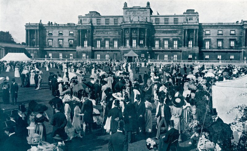 Buckingham Palace Garden Party, 1911 by English Photographer