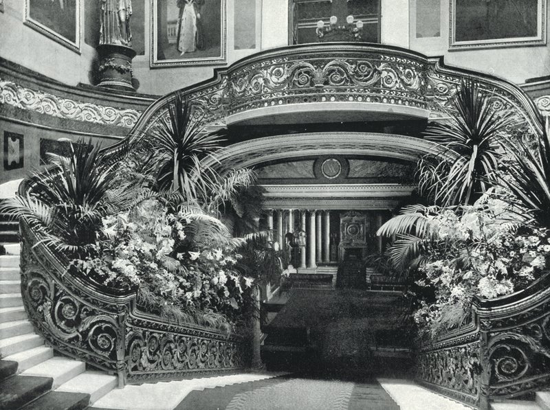 Buckingham Palace, the Grand Staircase by English Photographer