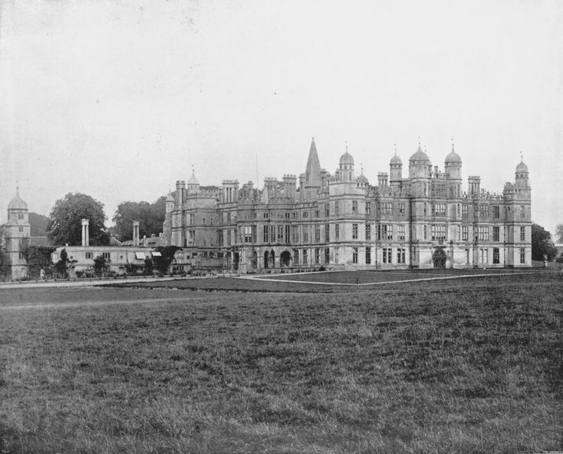 Burghley House by English Photographer