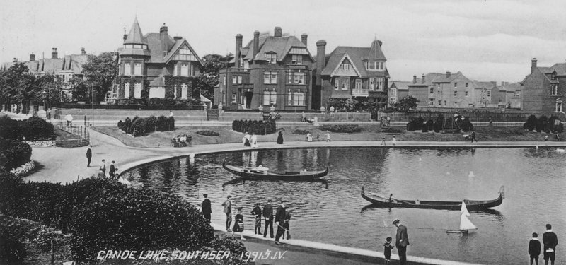 Canoe Lake, Southsea by English Photographer