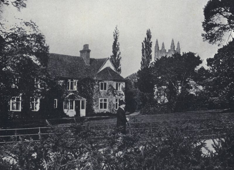 Canon Kingsley and his Home, Eversley Rectory, Hampshire by English Photographer