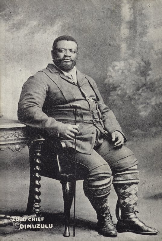 Cetshwayo kaMpande, King of the Zulu nation by English Photographer