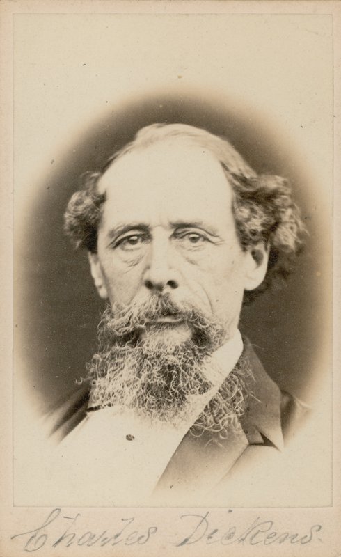 Charles Dickens by English Photographer