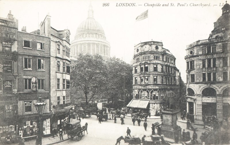 Cheapside and St Paul