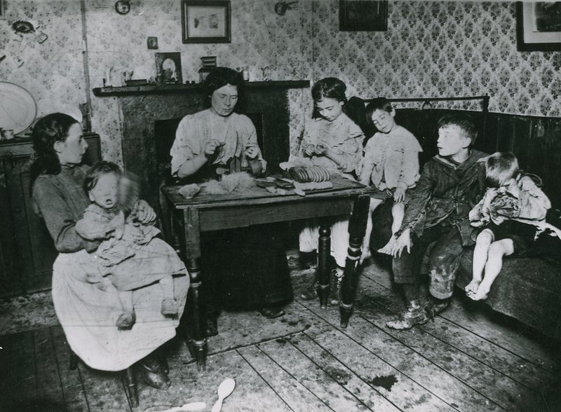 Child Poverty, London by English Photographer