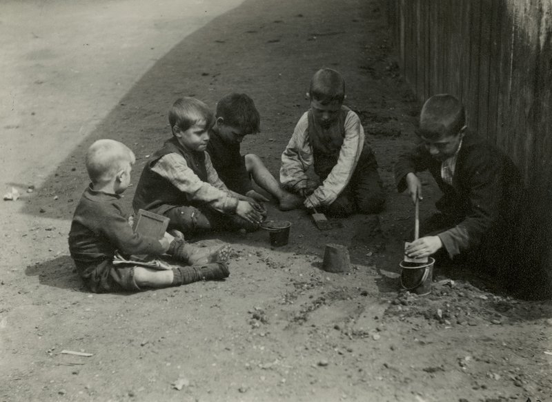 Child Poverty, London by English Photographer