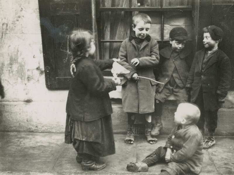 Child Poverty, London by English Photographer