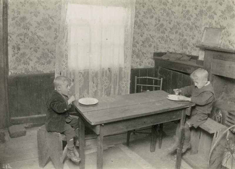 Child Poverty, London by English Photographer