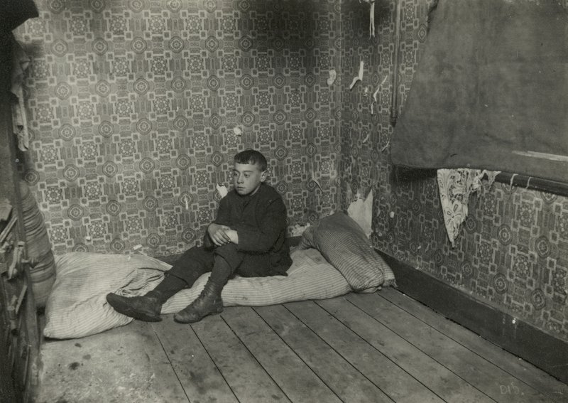 Child Poverty, London by English Photographer