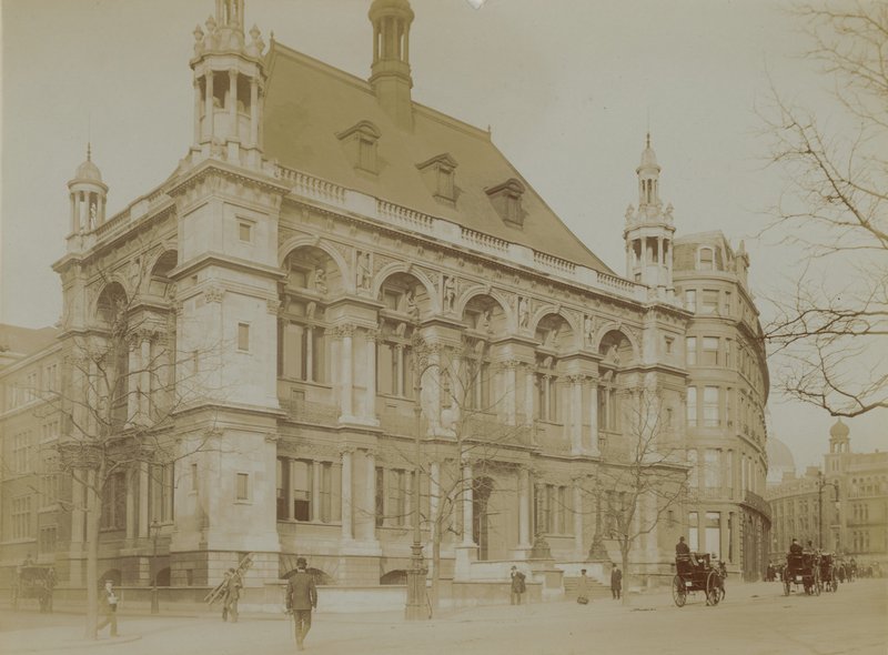 City of London School, Thames Embankment by English Photographer