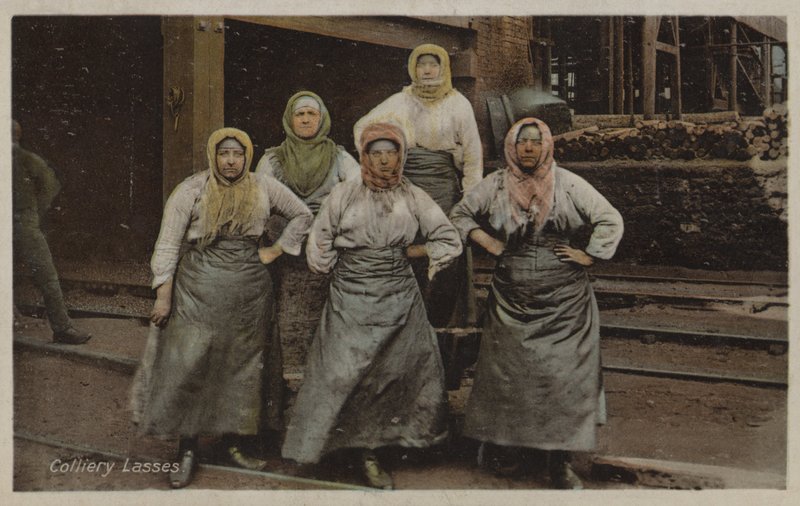 Colliery Lasses by English Photographer