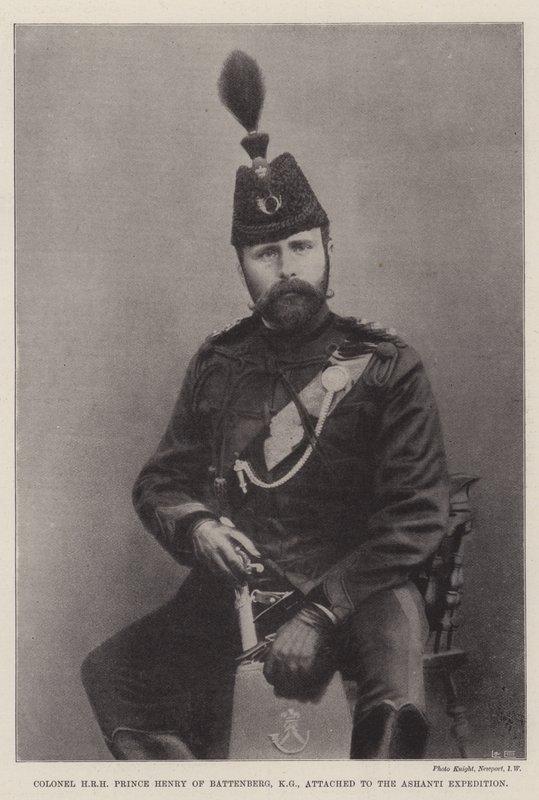 Colonel HRH Prince Henry of Battenberg, KG, attached to the Ashanti Expedition by English Photographer