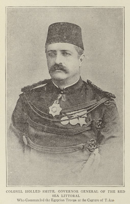 Colonel Holled Smith, Governor General of the Red Sea Littoral by English Photographer